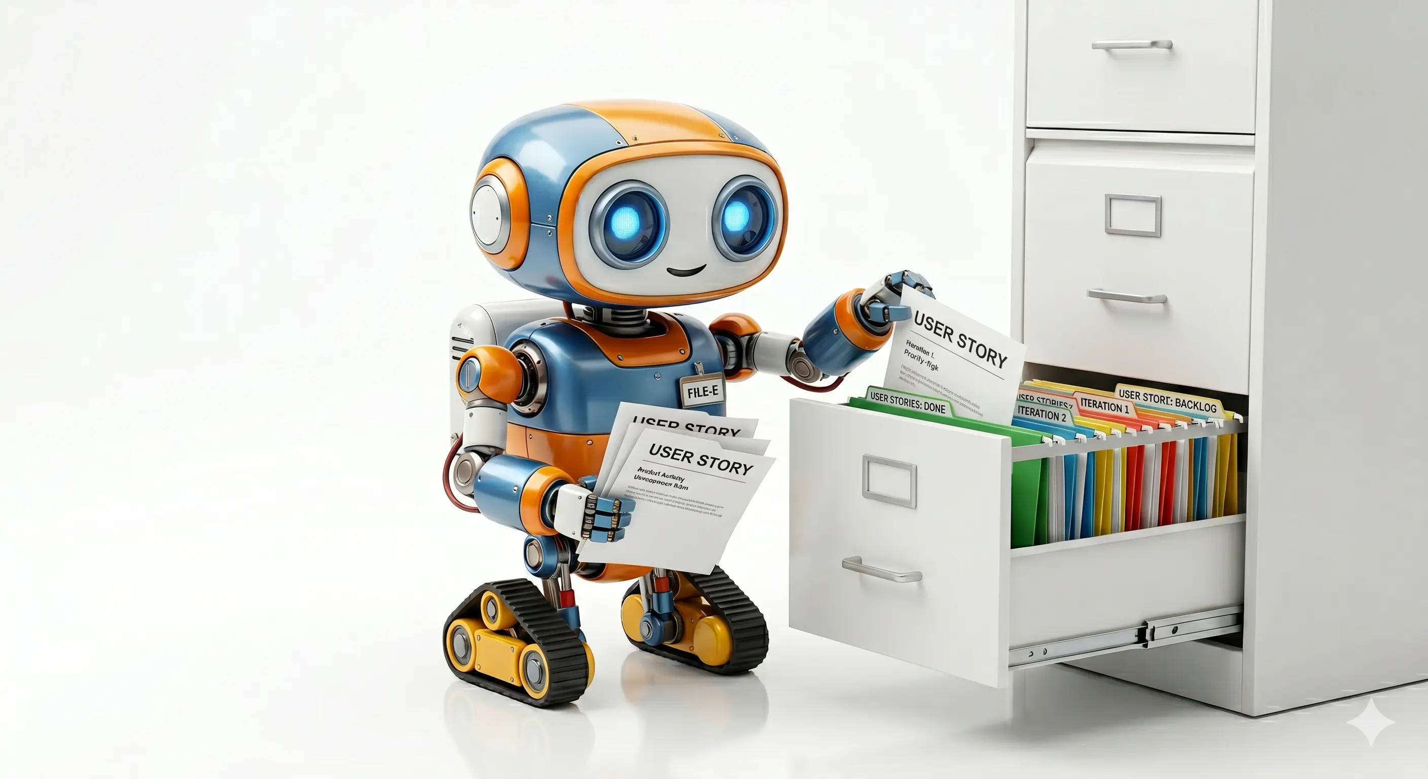 Happy Robot Filing